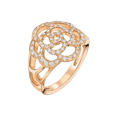 chanel rose ring price|authentic Chanel rings.